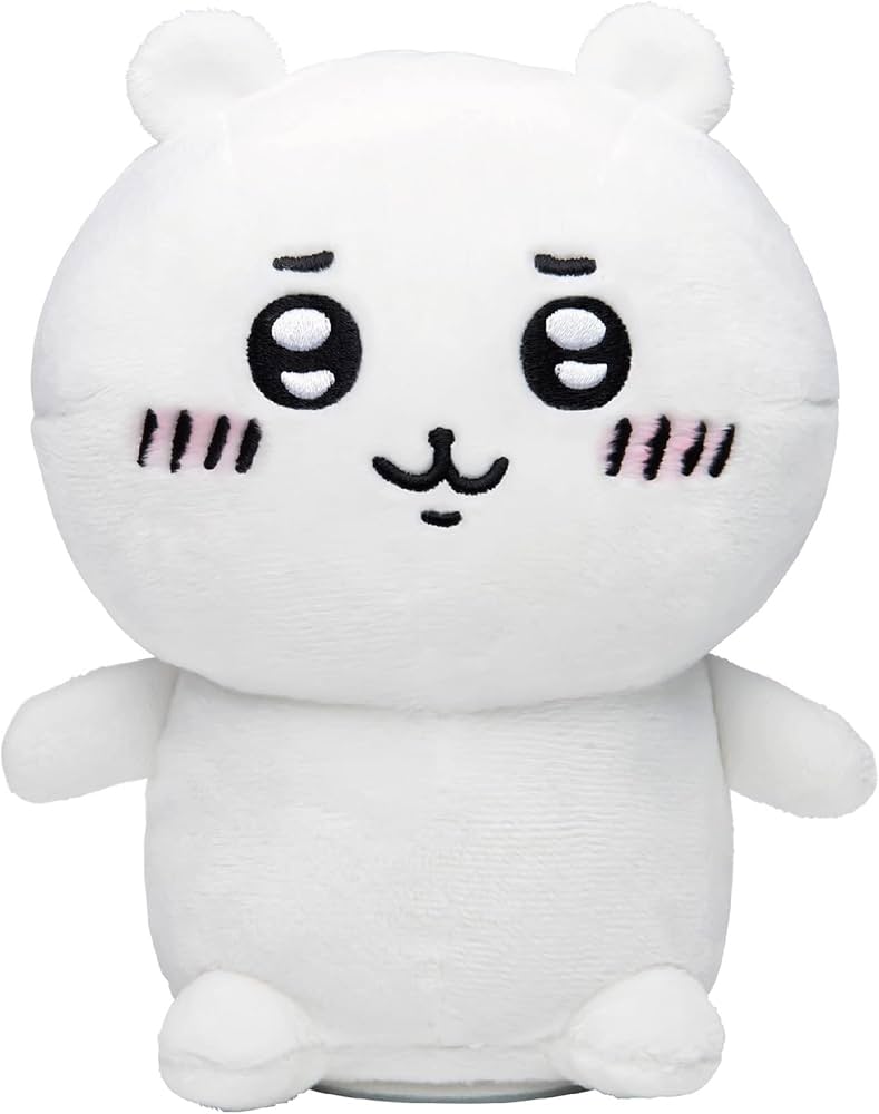 ちいかわのぬいぐるみ（そんきょのポーズ）