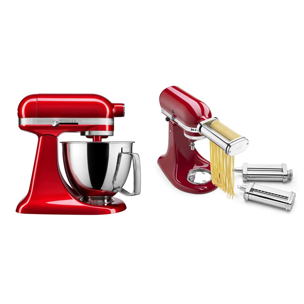 Amazon.com: KitchenAid Artisan Mini Stand Mixer Bundle with Pasta