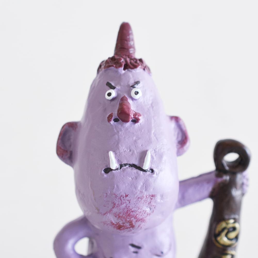 Amazon.co.jp: 織部 風水鬼っ子全員集合 縁起物 インテリア小物 節分