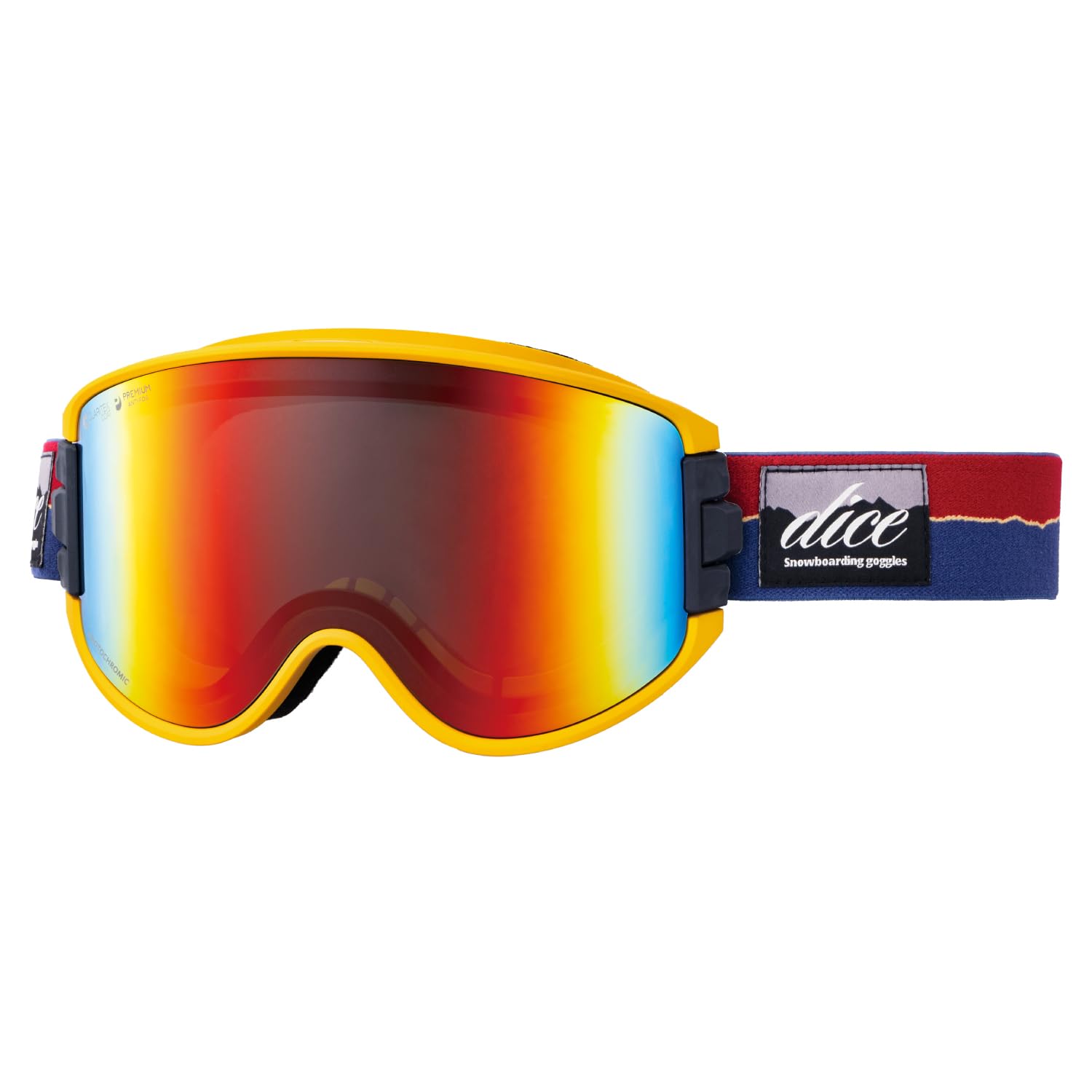 SWANS OUTBACK イエロー ゴーグル 調光 DICE SWANS OUTBACK イエロー