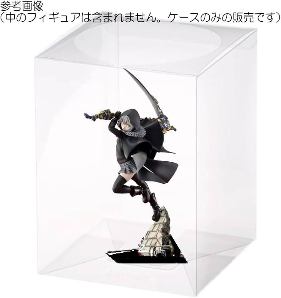 Amazon.co.jp: 日本製 Mサイズ 15cm×15cm×高さ20cm 1個クリアケース