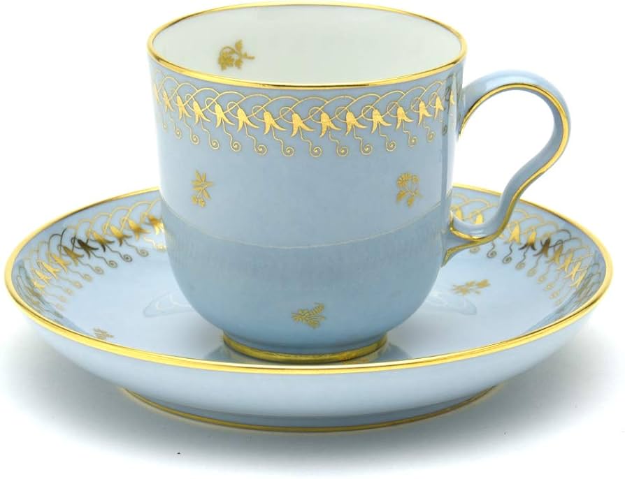 Amazon｜セーブル(Sevres) コーヒーカップ＆ソーサー カラーブル 24K