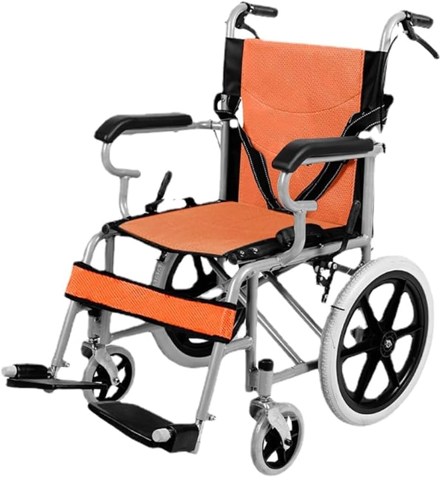 Amazon | 車椅子 コンパクト 介助式 アルミ製 折りたたみ たたみタイプ