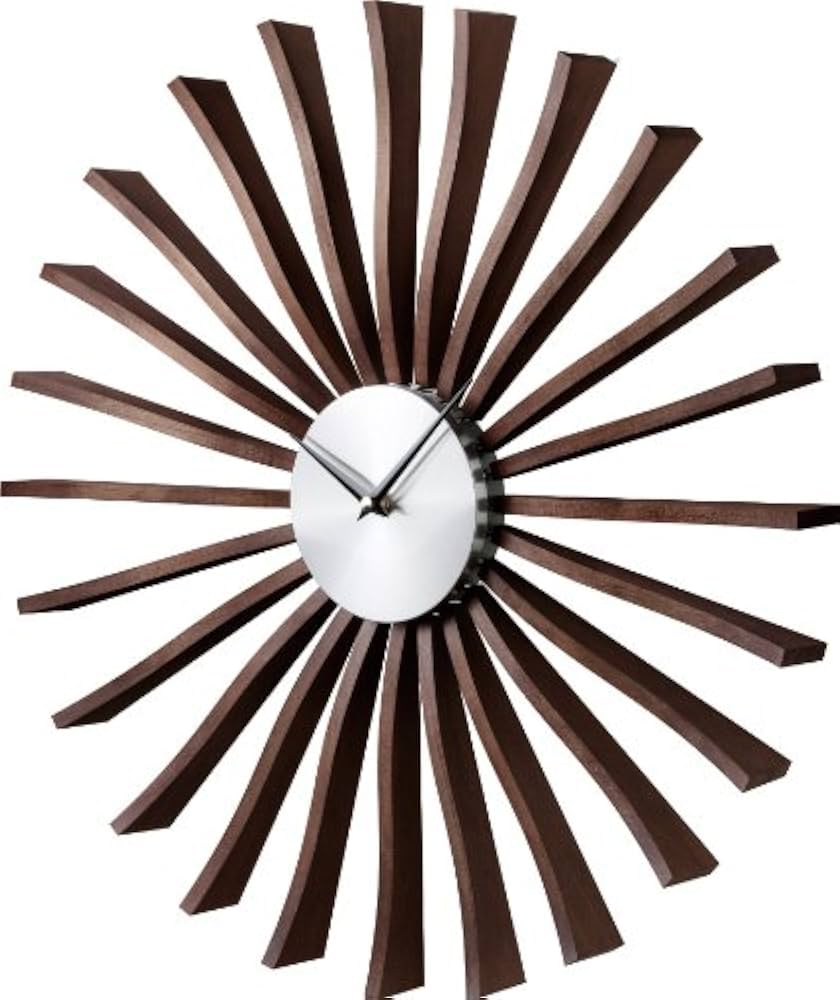 Amazon.co.jp: GEORGE NELSON FLUTTER CLOCK ジョージ・ネルソン