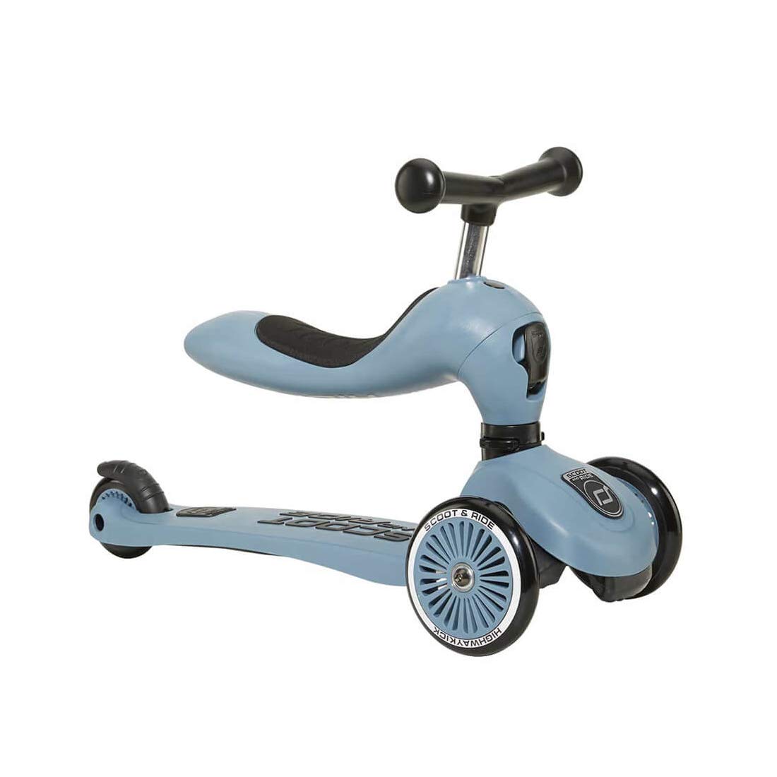 SCOOT AND RIDE 三輪車 ブルー 室内使用のみ SCOOT AND RIDE 三輪車