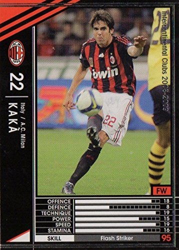 Amazon.co.jp: WCCF/08-09/ACミラン/黒/222/カカ : スポーツ＆アウトドア