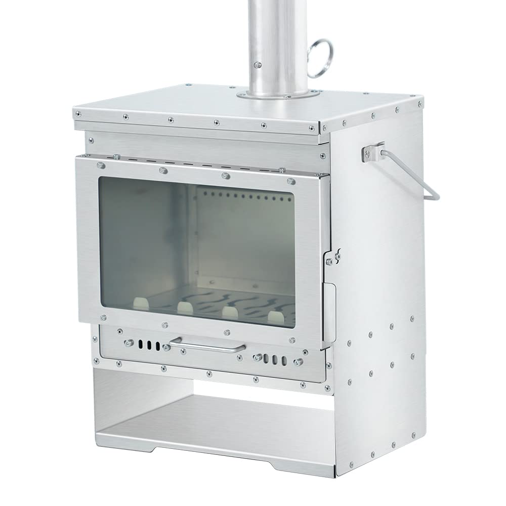 Amazon.co.jp: Soomloom二次燃焼ポータブル暖炉 VistaV・ヒーター