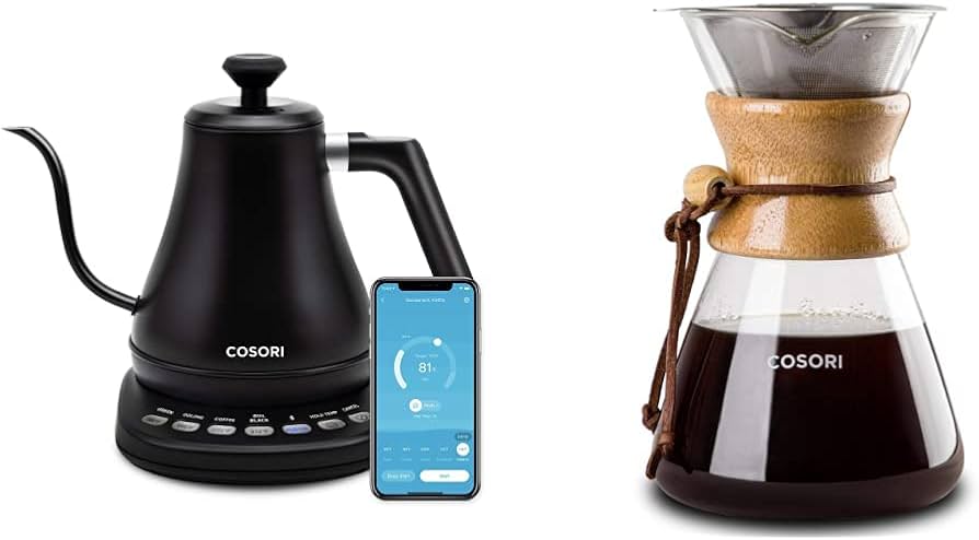 Amazon.com: COSORI Electric Gooseneck Kettle Smart Bluetooth with