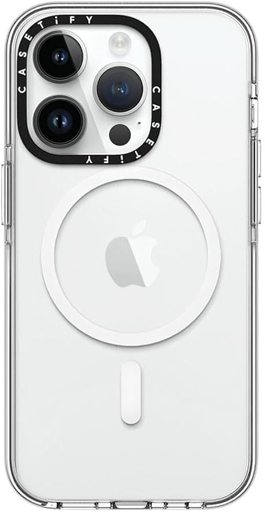 Amazon.co.jp: CASETiFY クリア iPhone 14 Pro ケース [黄ばみにくい