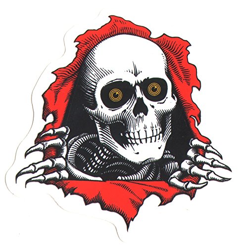Amazon.co.jp: Powell Peralta Ripper Skateboard Sticker - 7.5cm