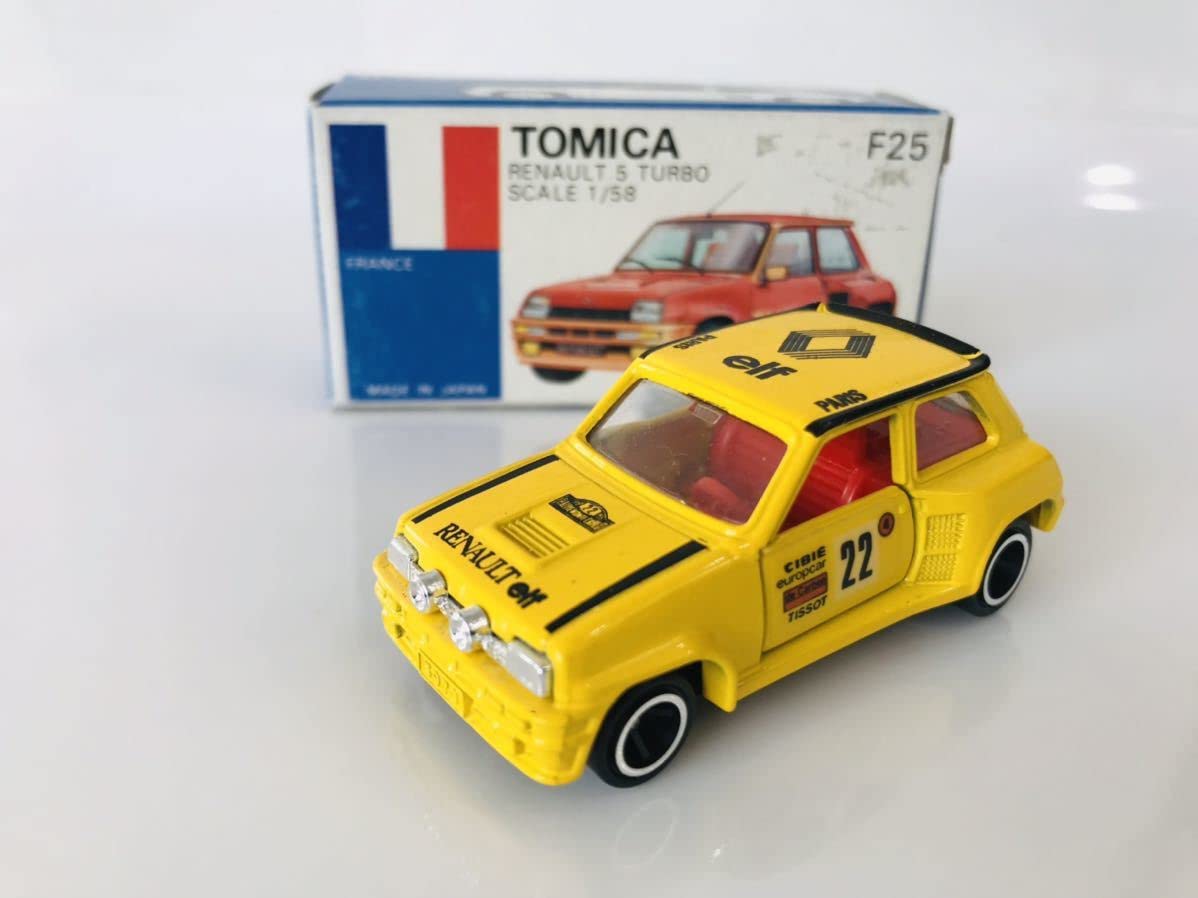 Amazon | トミカ ルノー 5 ターボ ラリー 日本製 | ミニカー・ダイ