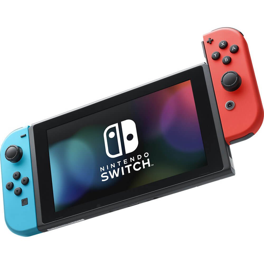 Amazon.com: Nintendo Switch with Neon Blue and Neon Red Joy‑Con