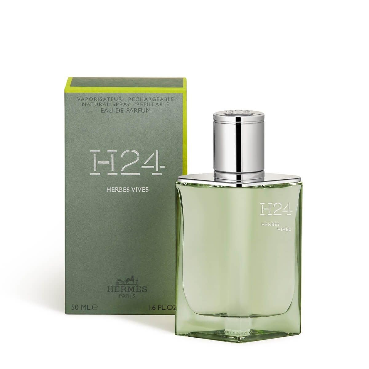 Amazon.com : Hermes H24 Herbes Vives Eau De Parfum Rechargeable