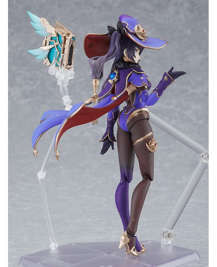 原神 モナ フィギュア figma 548 『表情替えパーツ-目閉じ笑顔』付き