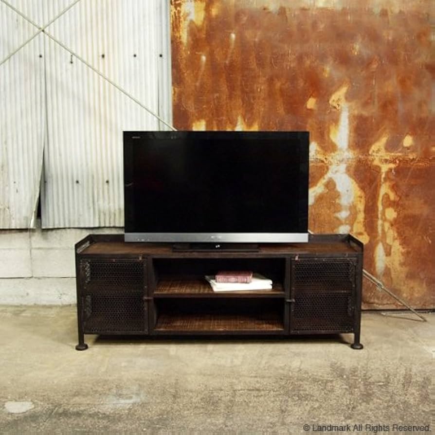 Amazon | インダストリアル家具 テレビ台 テレビボード TV RUSTIC AV