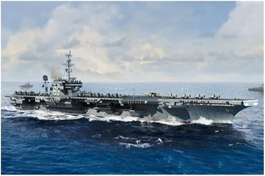Amazon | トランペッター 1/700 アメリカ海軍 空母 CV-63 キティー