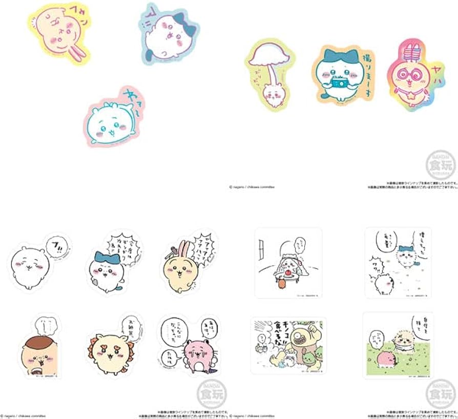 Amazon.co.jp: バンダイ(BANDAI) ちいかわ キャラマグネッツ 14個入り