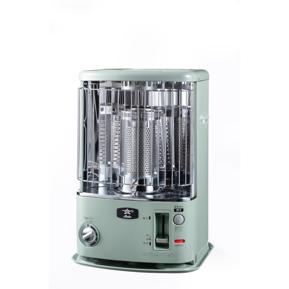 Amazon.co.jp: Aladdin アラジン 石油ストーブ グリーン コンクリート