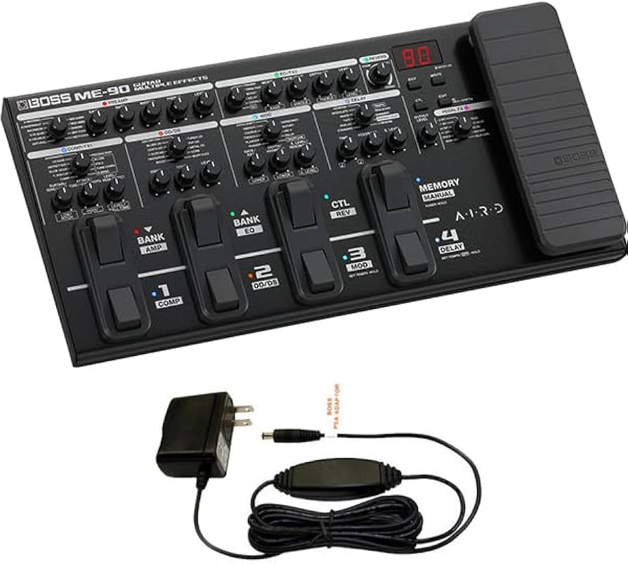 Amazon | BOSS マルチエフェクター ME-90 + 純正アダプター セット