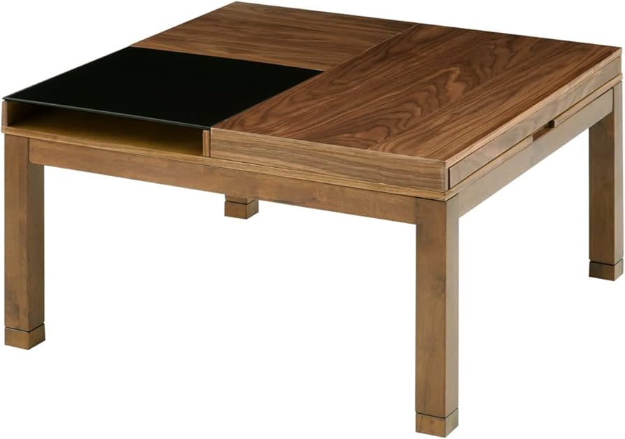 Amazon.co.jp : ぼん家具 引き出し付き こたつ 炬燵 正方形 引出し付き