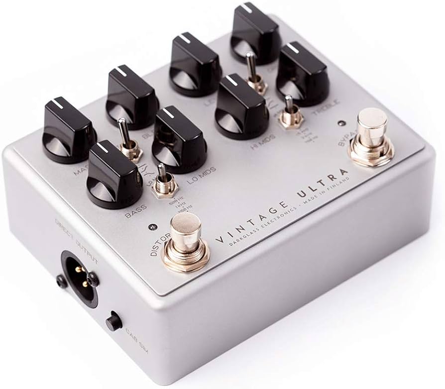 Amazon.com: Darkglass VDUV2A Vintage Ultra V2 Bass Preamp Pedal w
