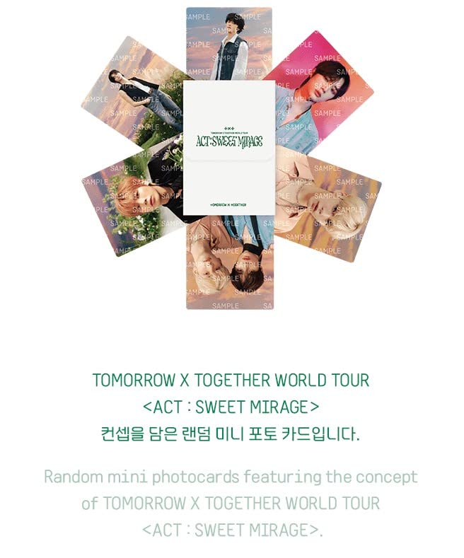 Amazon.co.jp: TXTワールドツアーACT:スイートミラージュミニフォト