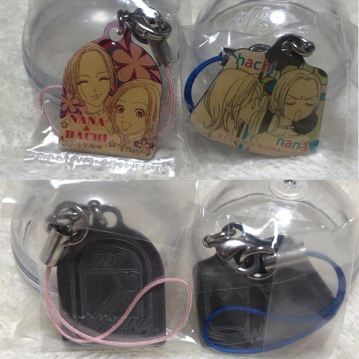 全種コンプ】未開封 NANA リバーシブルプレート ストラップ 矢沢あい
