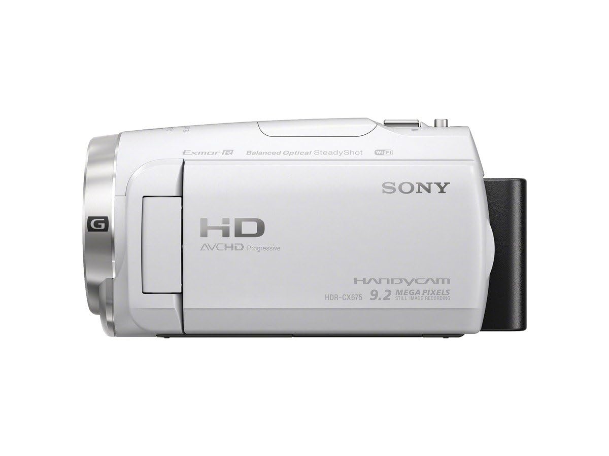 Amazon.co.jp: SONY Camcorder HDR-CX675, 32 GB, 30x Optical, White