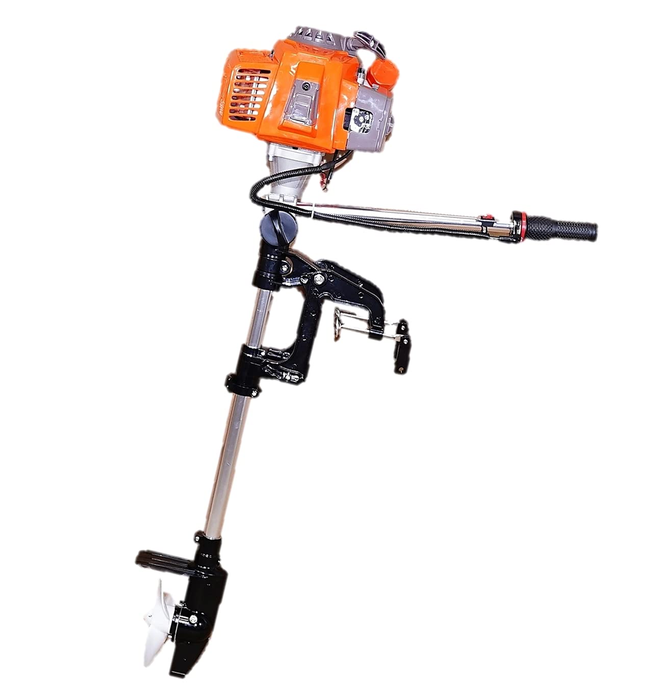 Amazon.co.jp: ノーブランド品 エンジン式 船外機 スクリュー式 2スト