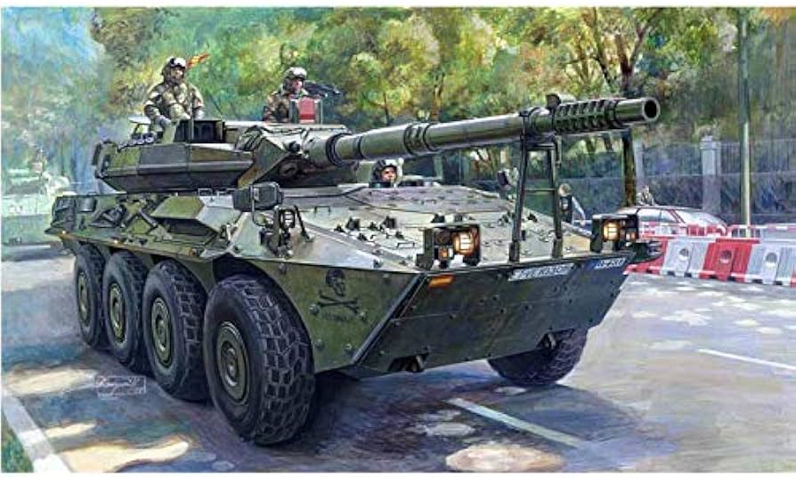 Amazon | トランペッター スペイン陸軍 VRC-105チェンタウロ戦闘偵察車