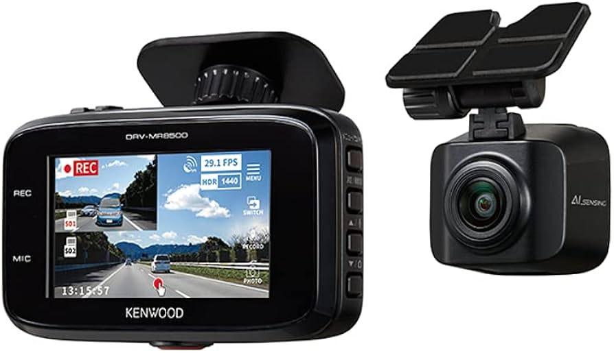 Amazon.co.jp: KENWOOD Drive Recorder DRV-MR8500, Front and Rear
