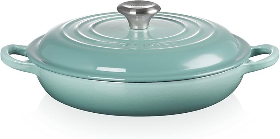 Amazon｜ル・クルーゼ(Le Creuset) 鋳物 ホーロー 両手鍋 シグニチャー