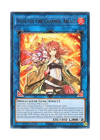 Amazon.co.jp: 遊戯王 英語版 MGED-EN119 Hiita the Fire Charmer