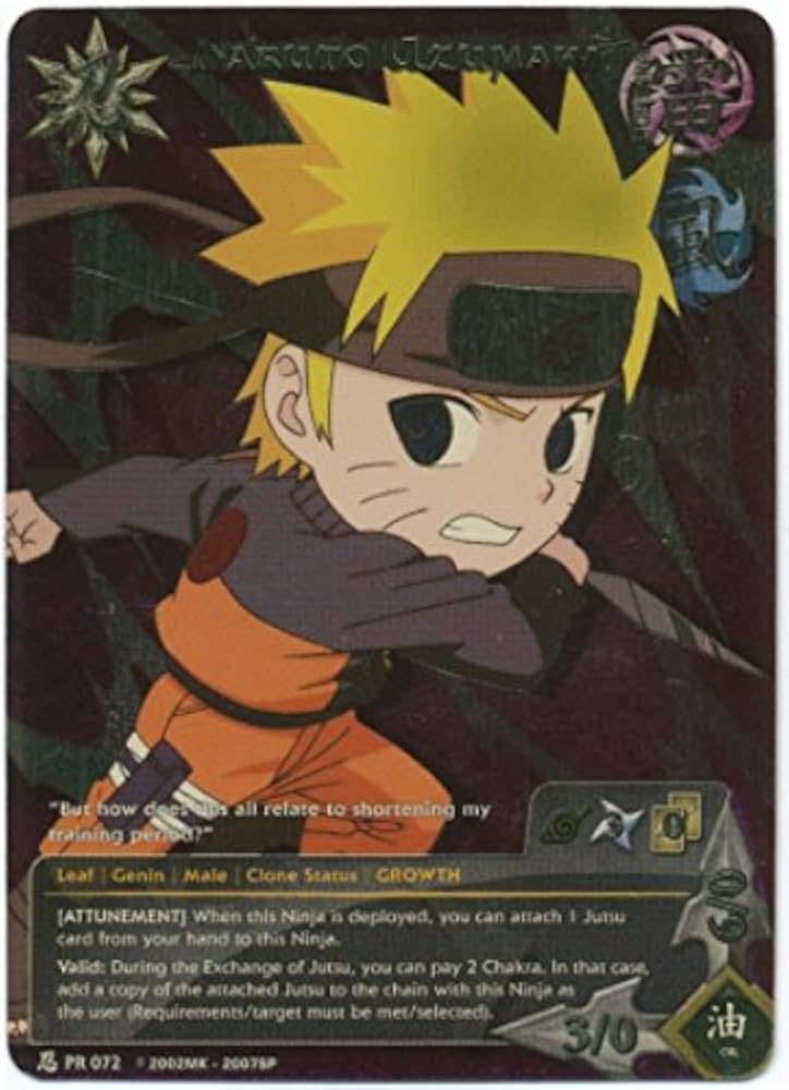 Amazon.com: Naruto - Uzumaki 072 - Battle Tin - Super Rare - Foil