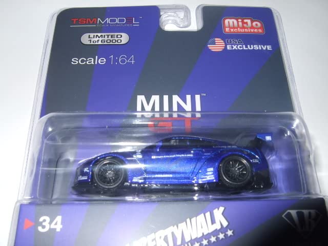 Amazon | MINI GT 1/64 日産 GT-R R35 タイプ1 リアウイングバージョン