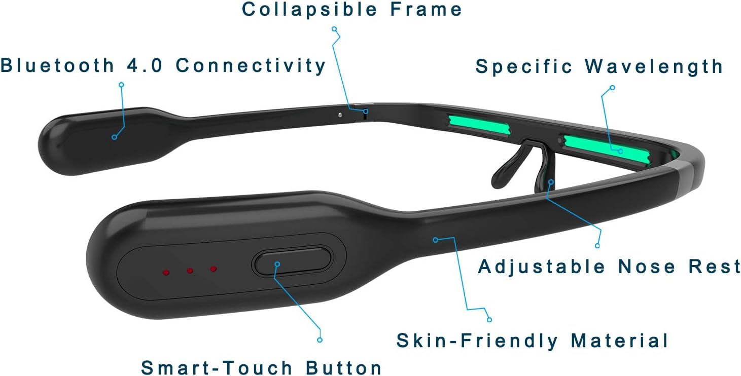 Amazon.com: Pegasi 2 - Smart Light Therapy Glasses, Improve Your