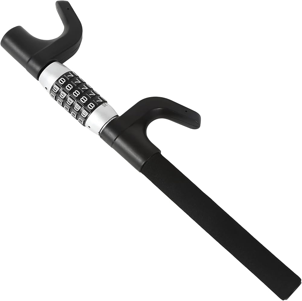 Amazon.co.jp: LESTA ハンドルロック 盗難防止 車 ダイヤル式