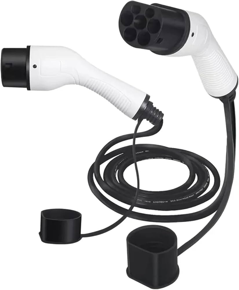 Amazon | タイプ2からタイプ2 EV充電ケーブル 16A 32A モード2