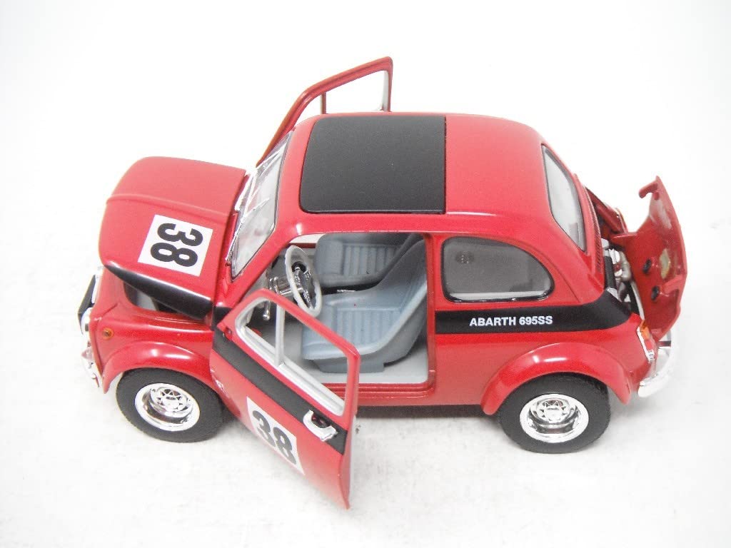 Amazon | □ ロードシグネチャー『1/18 FIAT ABARTH 695SS 赤