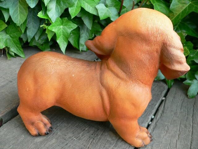 Amazon.co.jp: 犬の置物 ミニチュアダックスフンド おまけ 2631H