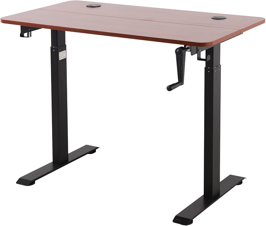 Amazon.com: UNICOO Crank Adjustable Height Standing Desk, Game