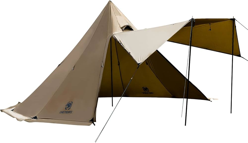 Amazon.co.jp: OneTigris Northgaze シルナイロン製 2-4人用ワンポール