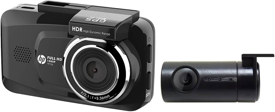 hp ヒューレットパッカードドライブレコーダー 前後2カメラ Wi-Fi機能
