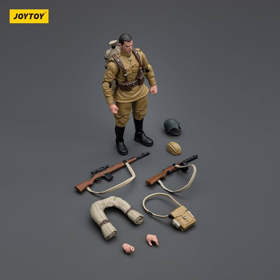 Amazon.co.jp: JOYTOY 1/18 アクションフィギュア 第二次世界大戦