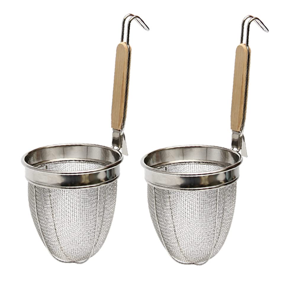 Amazon | 業務用 ラーメンてぼ 丸底 (8メッシュ) 麺上げ ざる 湯切り