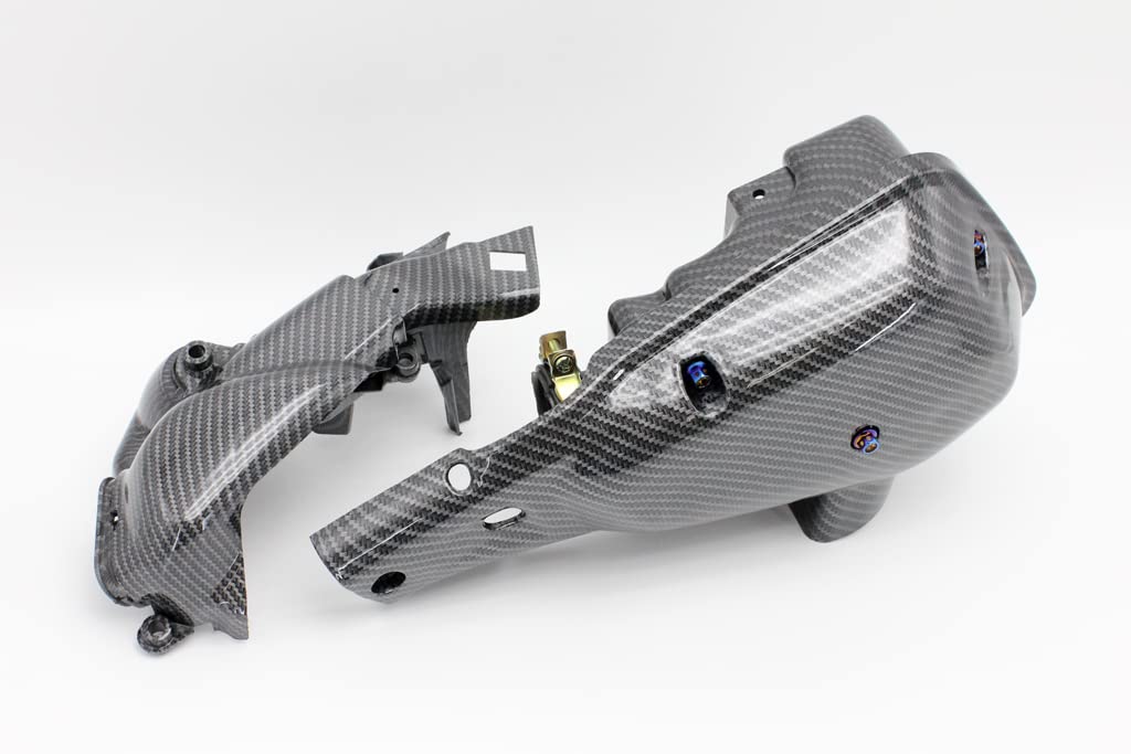 Amazon | カーボン柄 エアクリーナーボックス Liveディオ ZX AF34 AF35