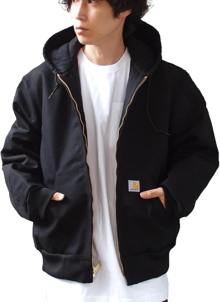 Amazon | [カーハート] アクティブジャケット メンズ 定番 人気 ルーズ