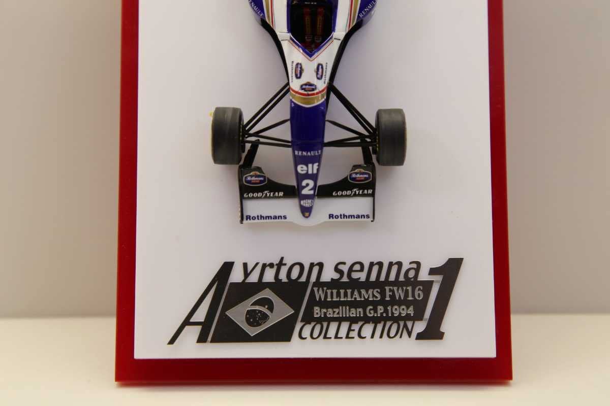 Amazon | アイルトン・セナ コレクション1 完成品 1/43 ロスマンズ