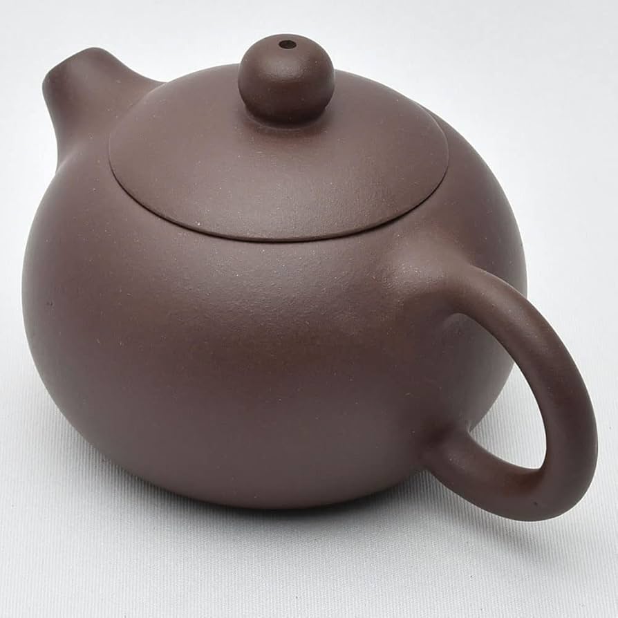 Amazon | 天香茶行 宜興紫砂壺・西施壺（閻明奉・濃茶） 160ml 中国