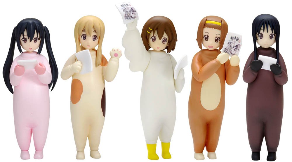 Amazon.co.jp: けいおん!! きぐるみ 放課後ティータイムせっと 初回